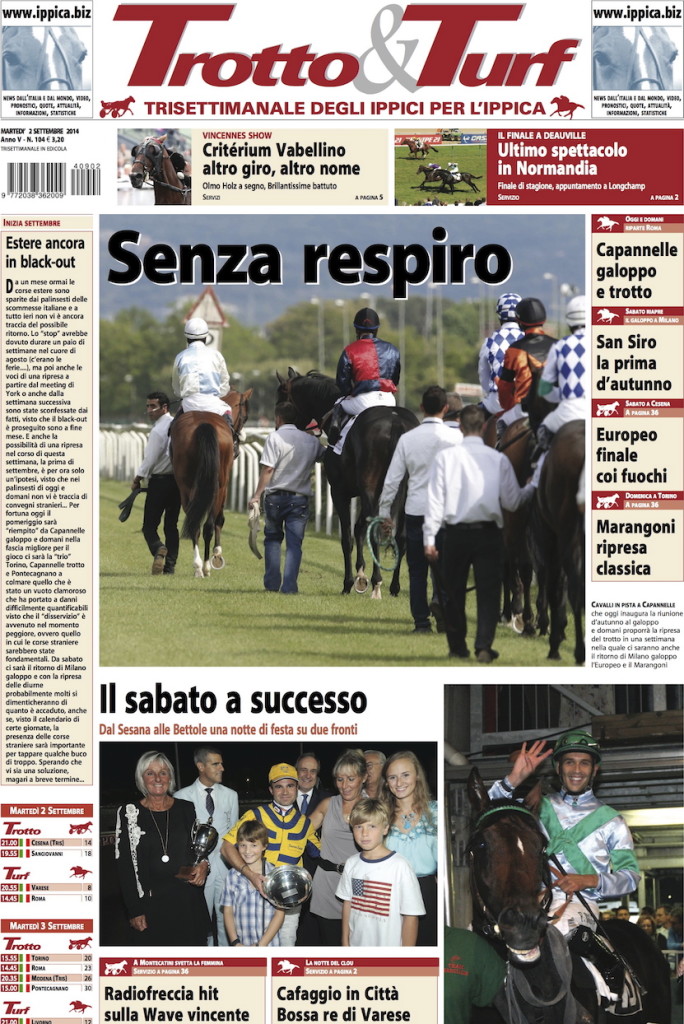2 sett 14 trotto